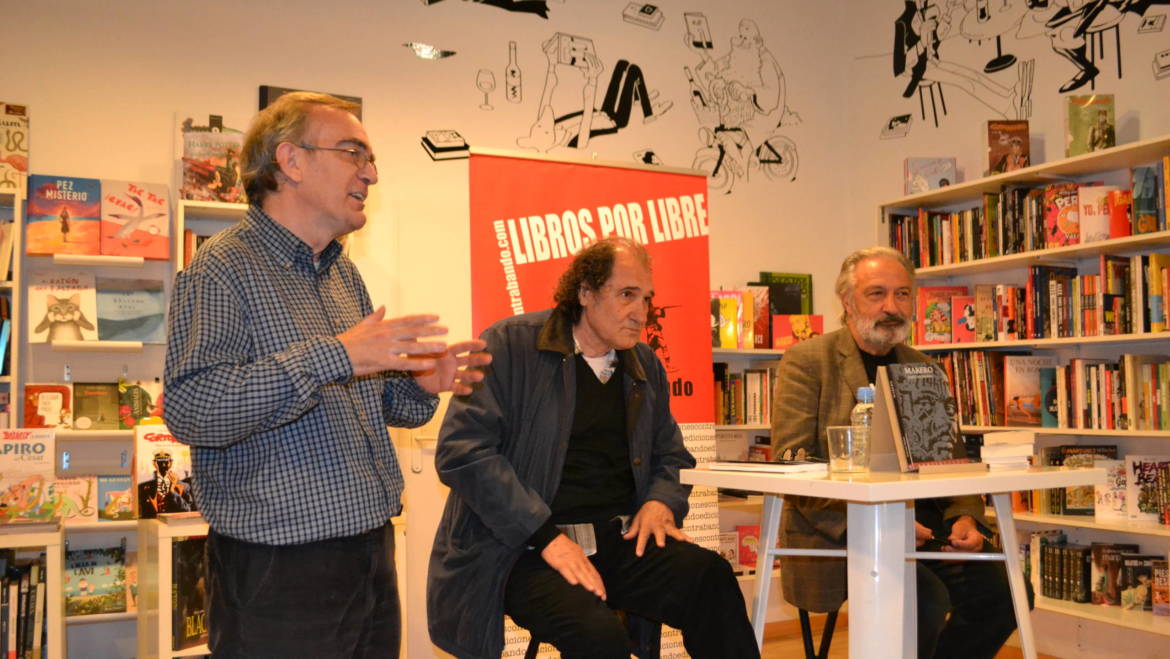 Presentación de “Marero” en Bartleby. José Luis Muñoz con Alfons Cervera (16/11/2015)