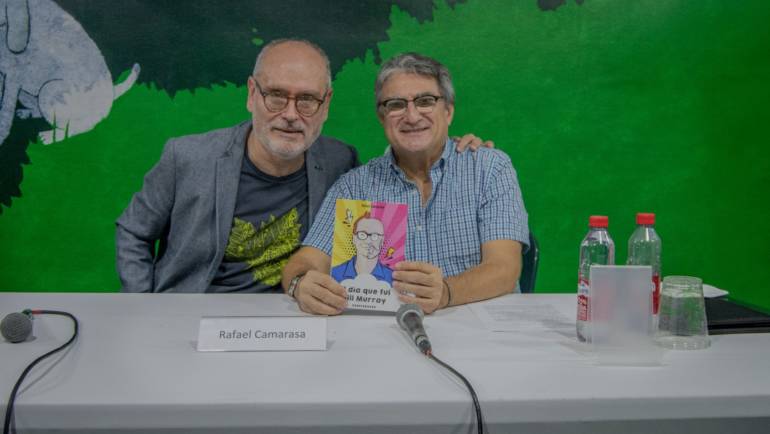 Presentación de “El día que fui Bill Murray” de Rafael Camarasa en la Fira del Llibre València 16/10/2021