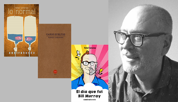 Rafael Camarasa, autor de LO NORMAL, CABOS SUELTOS y EL DÍA QUE FUI BILL MURRAY, gana el Premio de poesía Ciudad de Burgos