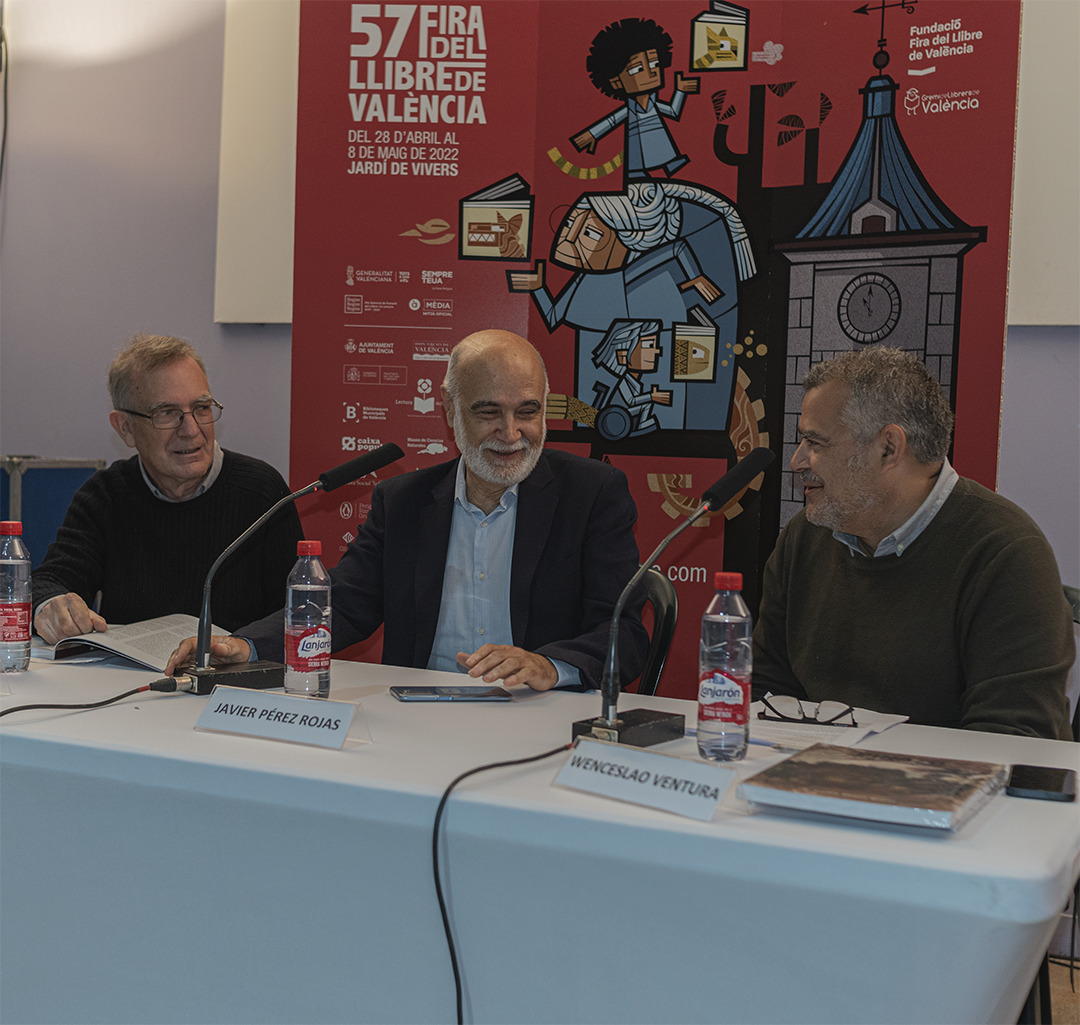 Presentación de “Pinazo y las vanguardias” de Javier Pérez Rojas en la Fira del Llibre València 30/04/2022