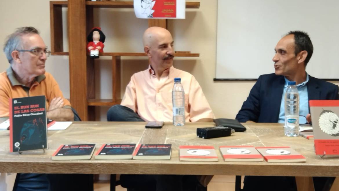 Presentación de dos libros de Pablo Silva Olazábal en la librería Berlín en Valencia 25/05/2021