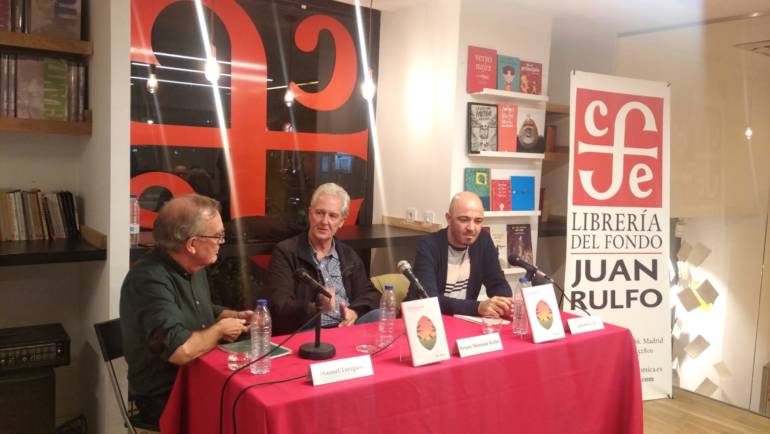 Presentación de la novela EFÍMERA de Bruno Montané Krebs en la librerá Juan Rulfo de Madrid 21/10/2022
