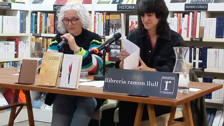 Presentación del libro REKORD de María Salgado con Luz Pichel en Valencia 9/03/2024