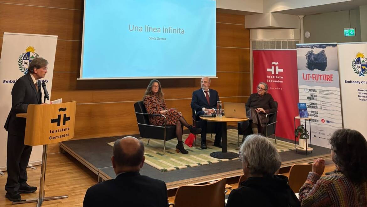 Presentación de “Flores raras. Poesía de mujeres uruguayas” (Contrabando 2025) en el Instituto Cervantes de Estocolmo 26/10/2026