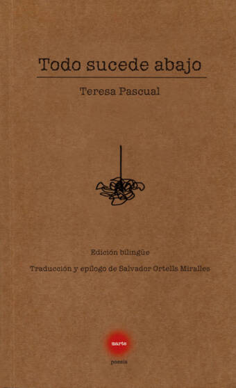 Todo sucede abajo/Tot passa abaix. Edición bilingüe