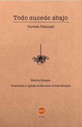 Todo sucede abajo/Tot passa abaix. Edición bilingüe